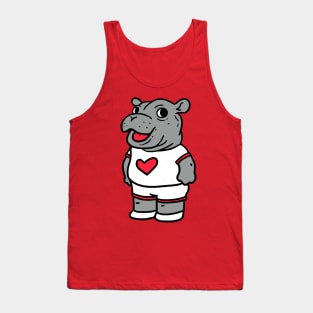Fritz the baby hippo Tank Top